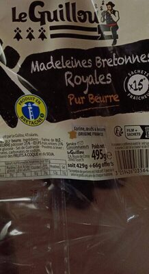Madeleines Bretonnes Royales