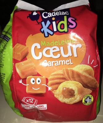 Madeleine Cœur Caramel