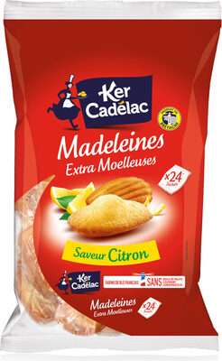 Madeleines saveur citron