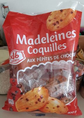 Madeleines coquilles aux pépites de chocolat