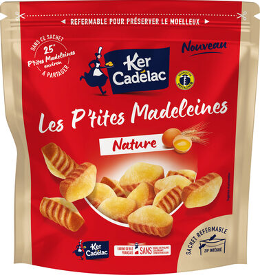 Les P'tites Madeleines Nature