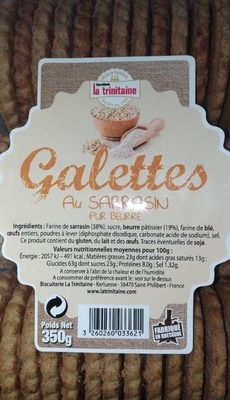 Galettes au sarrasin