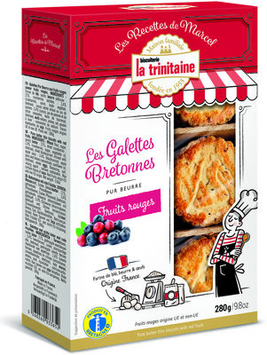 Les galettes bretonnes pur beurre aux fruits rouges - Les Recettes de Marcel