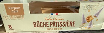 Buche patissière au café