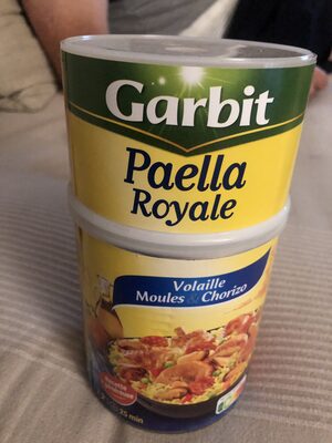 Paëlla Royale Volaille, mouilles & chorizo