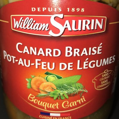 Canard Braisé Pot-au-Feu de légumes