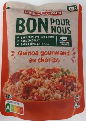 Quinoa gourmand au chorizo
