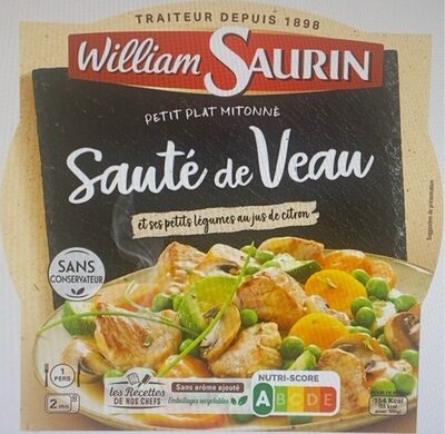 Sauté de veau et ses petits légumes