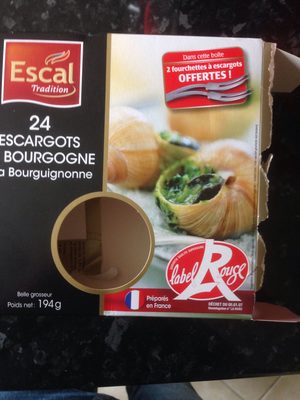 Escal escargot label rouge gros 2x12