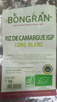Riz Long Blanc De Camargue