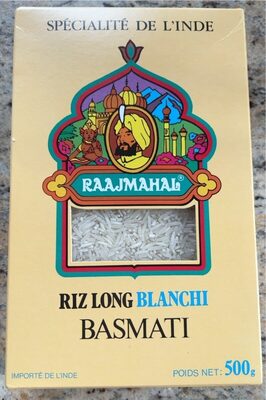 Riz long blanchi basmati