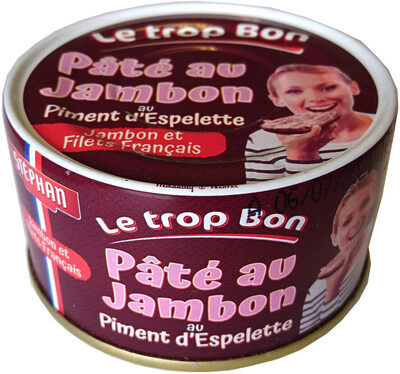 Pâté au jambon au piment d'espelette