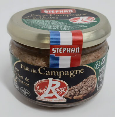 Pâté de campagne Label Rouge aux herbes de Provence