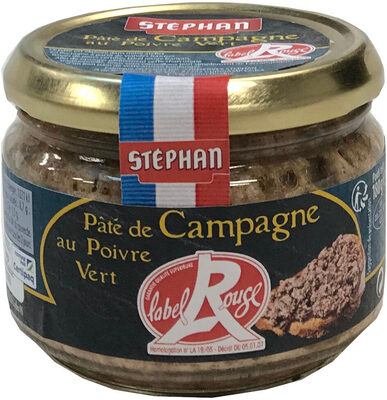Pâté de Campagne au Poivre Vert Label Rouge