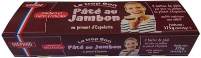 Pâté au jambon au piment d'Espelette