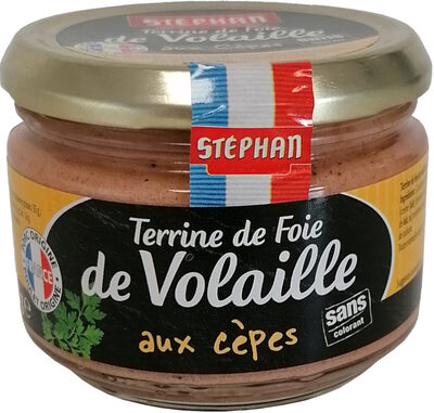 Terrine de foie de vollaile aux cèpes
