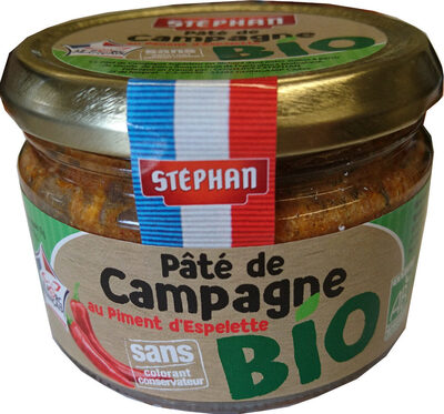 Pâté de Campagne BIO au piment d'espelette