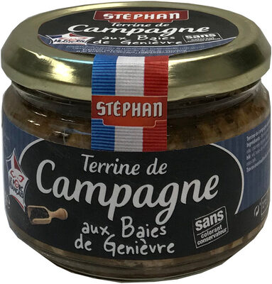 Terrine de campagne aux baies de Genièvre