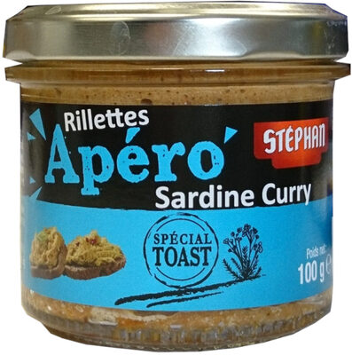 Rillettes Apero Sardine Curry