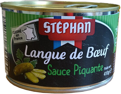Langue de bœuf sauce piquante
