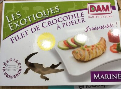Filet de crocodile à poêler