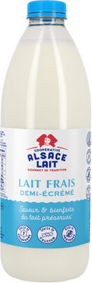 Lait Frais Pasteurisé Demi-écrémé
