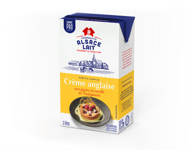 Crème Anglaise à la vanille de Madagascar
