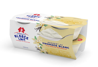 Dessert au Fromage Blanc à la Vanille Naturelle