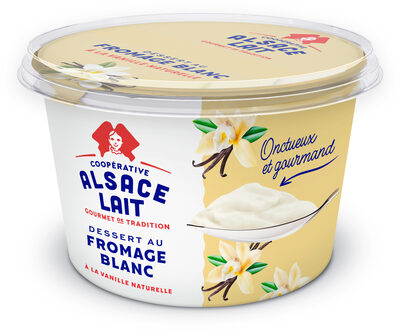 Dessert au Fromage Blanc à la Vanille Naturelle