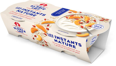 Fromage blanc abricot aux 2 graines et baies de goji - Les Instants Nature