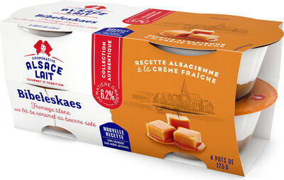 Fromage blanc Bibeleskaes Caramel 6,2% MG