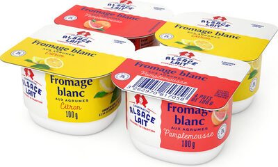 Fromage blanc aux agrumes