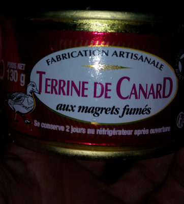 Terrine de canard aux magrets fumes