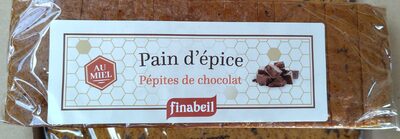 Pain d'épices au miel pépites de chocolat