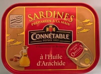 Sardines à l'huile d'arachide