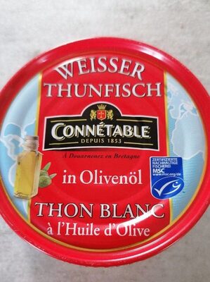Connétable Thon Blanc à l'Huile d'Olive