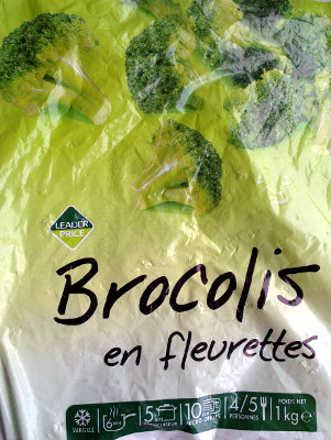 Brocolis en fleurettes