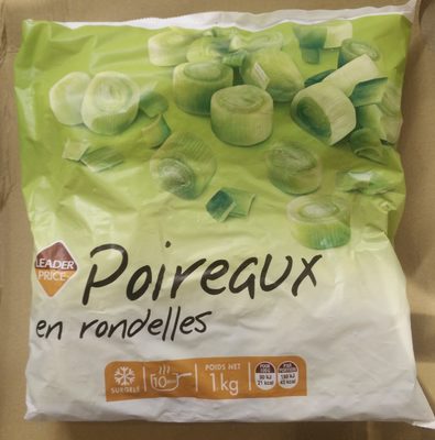 Poireaux en Rondelles