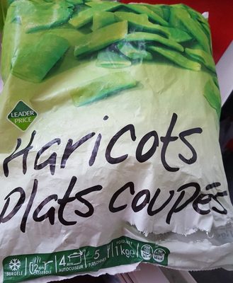 Haricots plat coupés