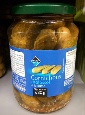 Cornichons malossol à la Russe