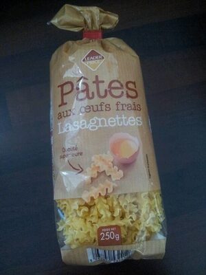 Pâtes aux œufs lasagnettes