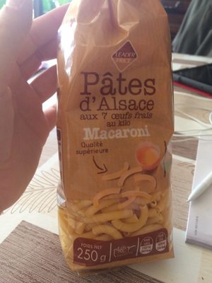 Macaroni pâtes d Alsace aux 7 œufs frais