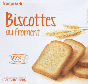 Biscottes au froment