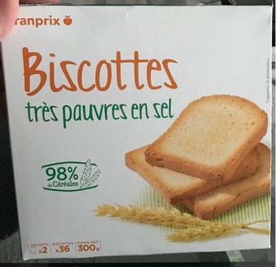 Biscottes Pauvres En Sel