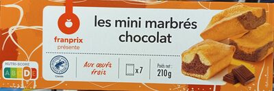 mini marbrés chocolat sachet individuel
