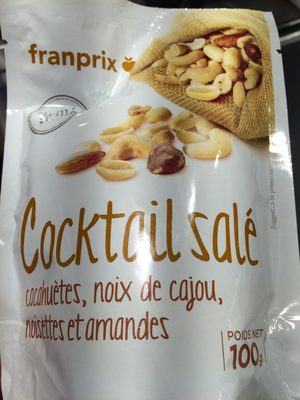 Cocktail salé, 100g