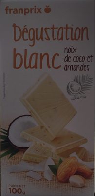 Degustation Blanc noix de coco et amandes