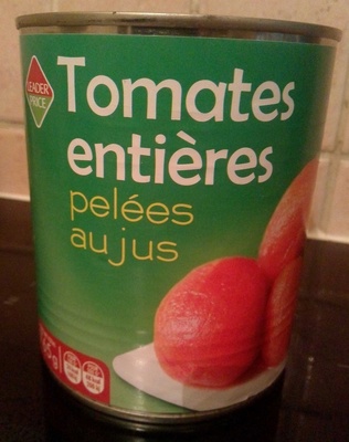 Tomates entières pelées au jus