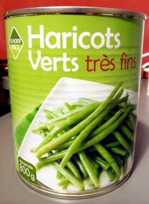 Haricots verts très fins