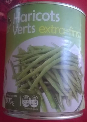 Haricots verts extra fins